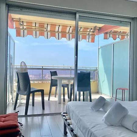 Apartmán Le Diplomat, Vue Mer, Cosy Menton